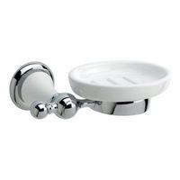 Cooke & Lewis Timeless Chrome Effect Soap Dish & Holder