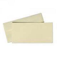 conqueror wove dl wallet envelope 110x220mm cream pack of 500