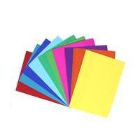 corrugated coloured paper a4 10 pack