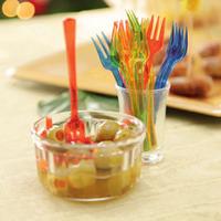 Colourful Mini Serving Forks