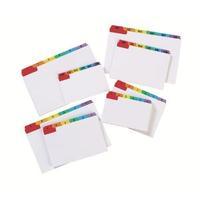 concord 5x3in multicolour guide cards pack of 24 15198