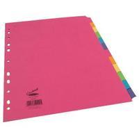 Concord Bright A4 12-Part Subject Dividers 1 Set of 12 50999