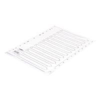 Concord 1-12 A4 White Polypropylene Index 64201