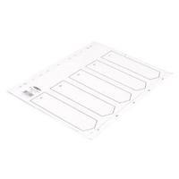 Concord 1-15 A4 White Polypropylene Index 64301