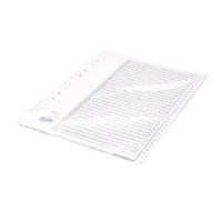 Concord 1-31 A4 White Polypropylene Index 64501