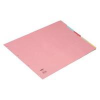 Concord Pastel A3 5-Part Oblong Subject Divider 70399J3