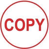 COLOP EOS R17 COPY Pre-Inked Circular Stamp C109531COP