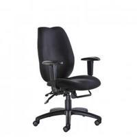 Cornwall Ergonomic Operators Chair Black