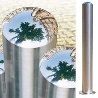 Concrete In Chichester Stainless Steel Bollards 76mm Dia