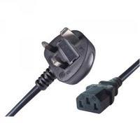 Connekt Gear IEC C13 UK Mains Power Plug 1.8m 27-0110b