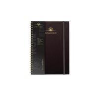 Concord Noir A4 Jotta Notebook Wirebound Polypropylene Feint Ruled