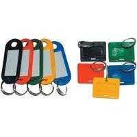 Colour Coded Key Tags Long (pk 100)