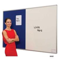 Combination Noticeboard / Whiteboard 2400 x 1200mm