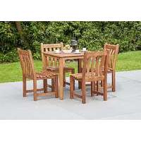 Cornis Square 4 Seater Dining Set