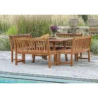 Cornis Bench 8 Seater Dining Set