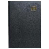Collins Desk Diary 2018 A4 Week to View Appointments Diary Black A40