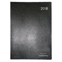 Collins 2018 Leadership Diary A4 DayPage 4 Person Appointment Black