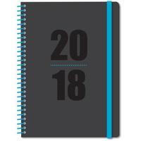 Collins FP53M A5 2017-2018 Academic Year Diary Week to View Random