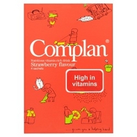 Complan Strawberry Flavour Drink Sachets 4 x 57g