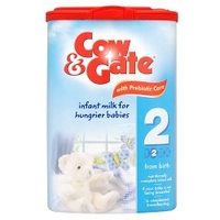 cow gate infant milk for hungrier babies from newborn stage 2 900g