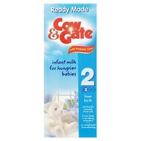 Cow & Gate Ready to Feed Infant Milk from Newborn - 200ml