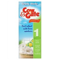 Cow & Gate Ready to Feed First Infant Milk from Newborn 200ml