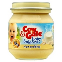 Cow & Gate Rice Pudding from 4-6m Onwards 125g