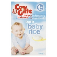 Cow & Gate First Spoonfuls Pure Baby Rice from 4-6m Onwards 100g