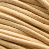 Cotton Beading Cord. Beige 1mm x 25m roll