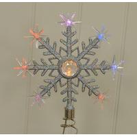 Colour Changing LED Christmas Tree Topper Star Light by Kingfisher