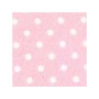 Cotton Poplin Fabric Mini Spot - Pale Pink