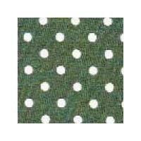 Cotton Poplin Fabric Mini Spot - Old Green