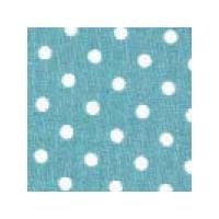 cotton poplin fabric mini spot dark duck egg