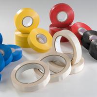 Coloured PVC Tape. Red. Each