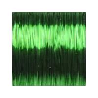 Coloured Enamelled Wire 0.9mm. Green. Each