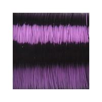 coloured enamelled wire 09mm deep purple each