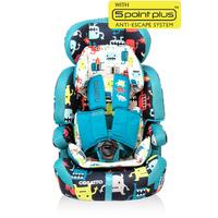 Cosatto Zoomi Group 123 5 Point Plus Car Seat in Cuddle Monster 2