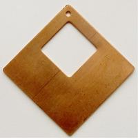 Copper Pendant - Square