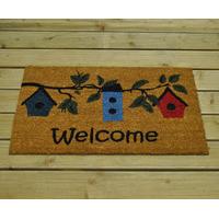 Country Welcome Design Coir Doormat by Gardman