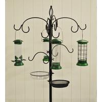 Complete Bird Feeder Dining Station With Feeders by Chapelwood