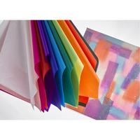 Coloured Tissue Paper 19gsm Assortment. Pack of 130