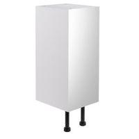 cooke lewis santini gloss white single door base unit w300mm