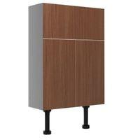 Cooke & Lewis Antero Walnut Effect Slimline Basin Cabinet (W)500mm