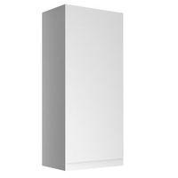 cooke lewis marletti gloss white single door wall cabinet w300mm