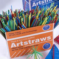 Coloured Artstraws. Pack of 1350.