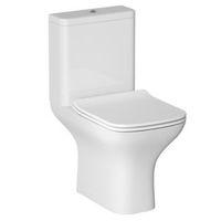 Cooke & Lewis Lanzo Close-Coupled Toilet with Soft Close Seat