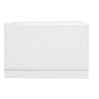 Cooke & Lewis Gloss White Bath End Panel (W)735mm