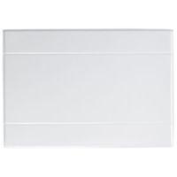 cooke lewis adelphi white white bath end panel w750mm