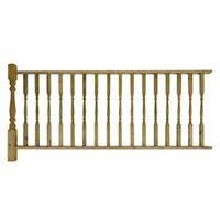 Colonial Balustrade Running Kit (L)2400mm Kit