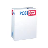 county stationery small deep mail box 275 x 190 x 100mm